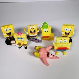 SpongeBob SquarePants Assorted Figures Lot 6 (+ 1) - Picture 1 of 5