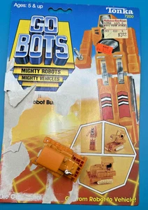 Vintage GOBOTS MR-11 Gaurdian DOZER Full Cardback High grade - Picture 1 of 4