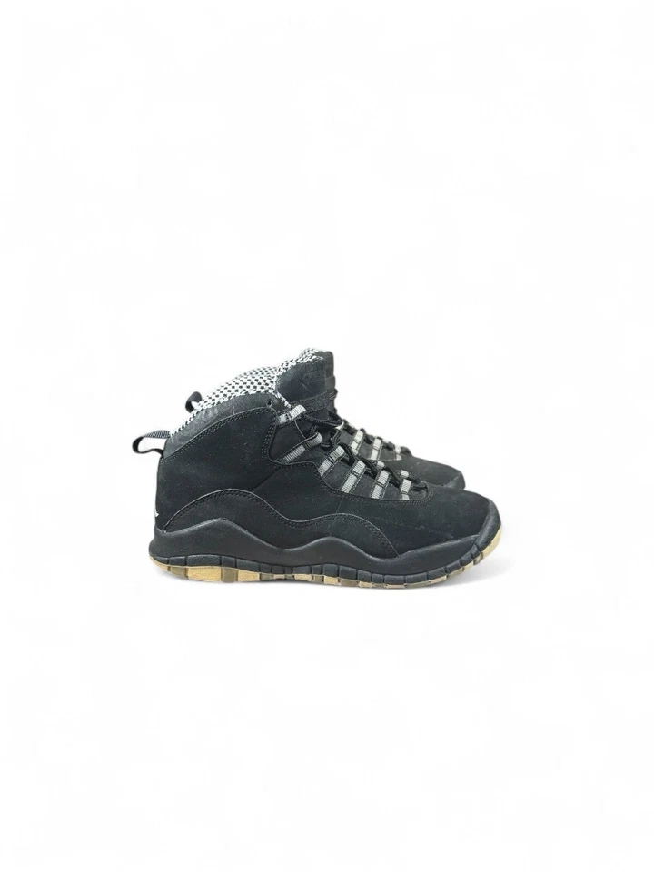 Jordan Mujer Negro Gamuza Zapatillas Botas Suela de Goma Trednova Talla 4.5 Foto 1 de 4