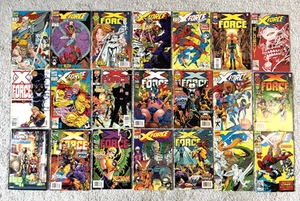 Marvel X Force Comic Books Lot of 19 Vintage 1990’s - Picture 1 of 23