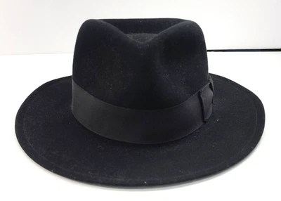 Bailey of Hollywood Mens Wool Fedora Sz Large Boss Hat - Image 1 of 4