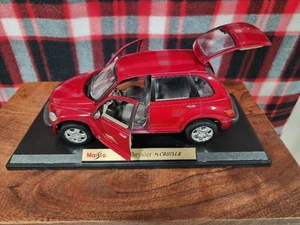 Maisto Chrysler PT Cruiser Car 1:18 Scale Diecast  Maroon  In Original Box - Picture 1 of 9