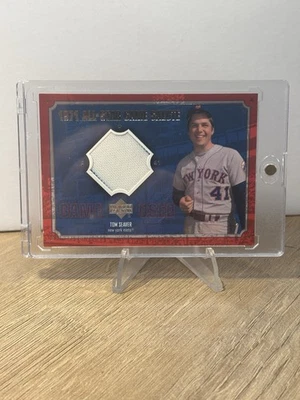 2001 Upper Deck 1971 All-Star Game Salute #AS-TS Tom Seaver Game Used Jersey Foto 1 de 2