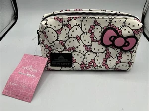 Hello Kitty Impressions Vanity Co. Cosmetic Pouch With Pink Bow New With Tags - Picture 1 of 3