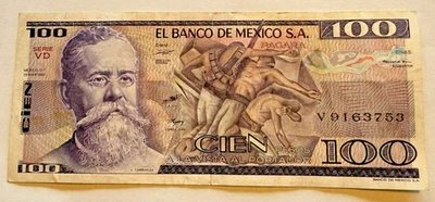 México, 100 Pesos, 25-3-1982, P-74c Foto 1 de 2