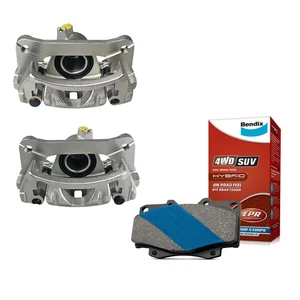 2 x Rear Disc Calipers with Brake Pad for Toyota Landcruiser HZJ105 VDJL79 KZJ95 - Picture 1 of 2