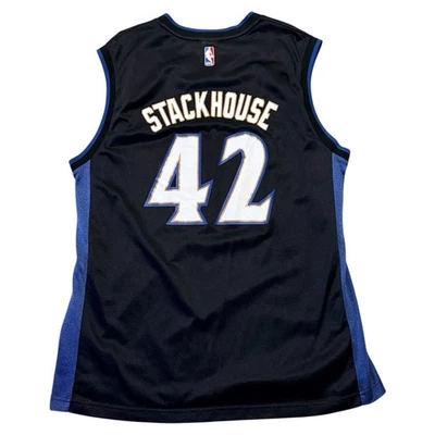 Reebok NBA Washington Wizards Джерри Стэкхаус No 42 Джерси Sz L - Изображение 1 из 4
