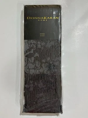 Donna Karan Home COLECCIÓN PAISAJE LUNAR King Sham Carbón 20”x36” Foto 1 de 4