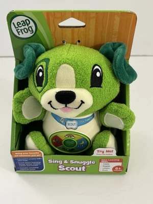 NEW LeapFrog Sing & Snuggle Scout Interactive Puppy Learning Toy Baby Toddler - Image 1 of 4