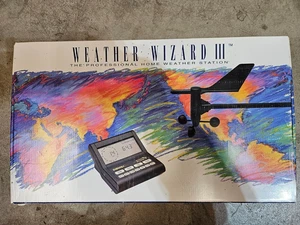 Davis Instruments Weather Wizard III 7425 Home Weather Station New - Picture 1 of 11