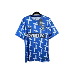 Lovers FC Fußballtrikot Herren Größe M blau weiß Diamanten Trikot Nummer 8 - Bild 1 von 19