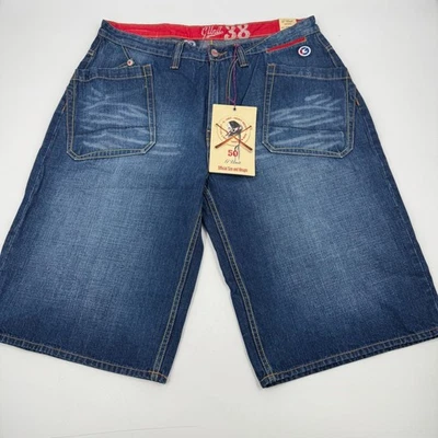 G Unit Y2K 50 Denim Jean Shorts Men's 38 Waist Raw Material Maximum Durability - Image 1 of 4