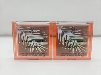 2x Sand Diego bh Full Heat Matte Bronzer Compact Pressed Powder 0.22 Oz Makeup - Image 1 of 3