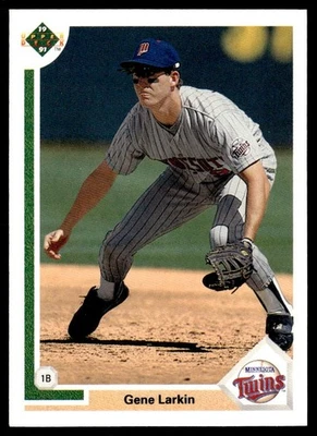 1991 Upper Deck Gene Larkin Minnesota Twins #501 - Image 1 of 2