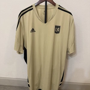 MAGLIA ALLENAMENTO ADIDAS LAFC 2022 ORO - Foto 1 di 10