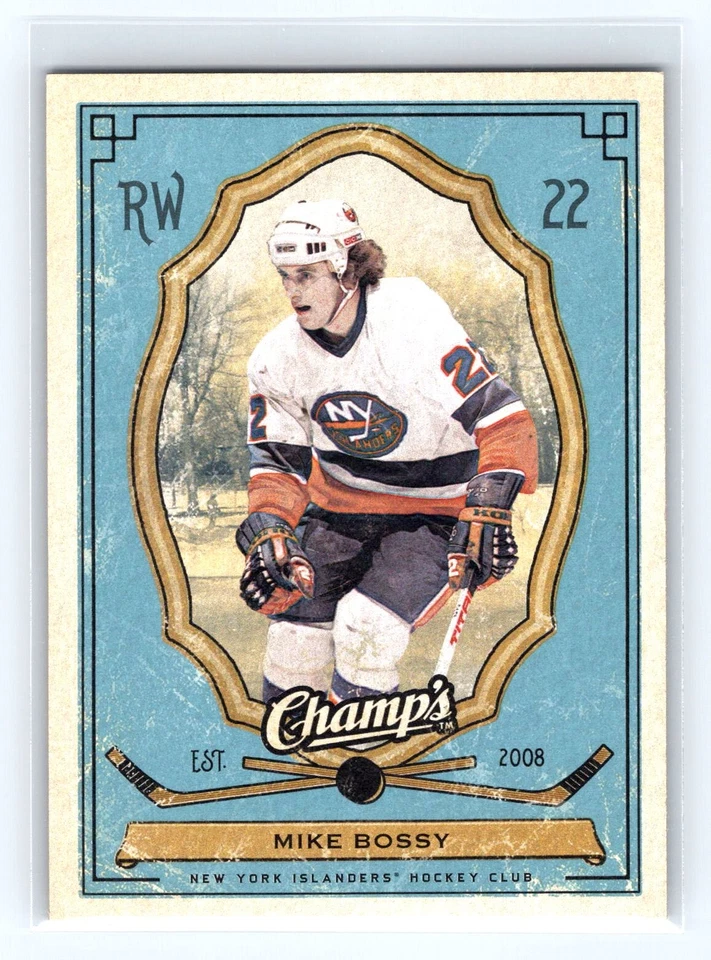 2009-10 Upper Deck Champ's #63 Mike Bossy New York Islanders - Image 1 of 2