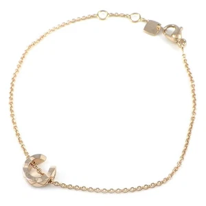 Pulsera CHANEL Coco Crush J12303 Matelasse Acolchada Oro Rosa 750(18K) - Imagen 1 de 8