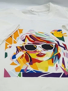Swift T-Shirt Size Small Swifties Merch White Casual Top Summer Spring - Picture 1 of 5