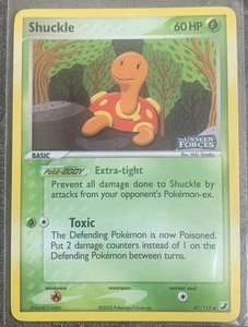Pokemon Karte - Shuckle Unseen Forces 47/115 Reverse Holo Stamped LP/NM - Bild 1 von 3
