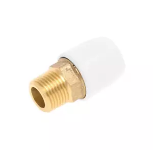 HEP2O ADAPTOR-BRASS MALE IRON 15 X 1/2 -HX29/15W (PACK OF 2) - Picture 1 of 1