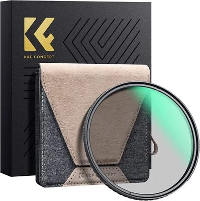 K&F Concept Circular Polarizing (CPL) Camera Lens Filter (Nano-X PRO Series) - Image 1 of 4