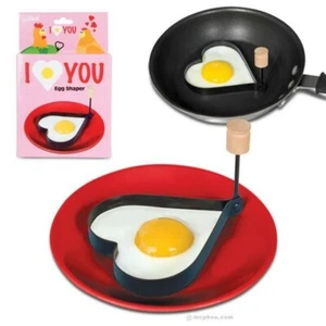 I Love You 💓 Heart Egg Shaper/ Pancake Valentines Day Fun Gift - Picture 1 of 3