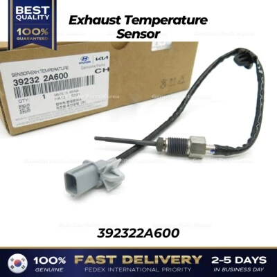 ⭐Genuino⭐ Sensor de temperatura de escape 392322A600 para Hyundai i40 Kona Kia Rio Foto 1 de 4