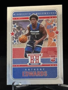 2020-21 Panini Chronicles Hometown Heroes #546 Rookie Anthony Edwards - Picture 1 of 2