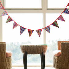 Colorful Ethnic Bunting Garland for Global Home Decor 5ft