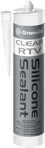 Granville Clear RTV High Temperature Silicone Gasket Sealant 310ml - Picture 1 of 1