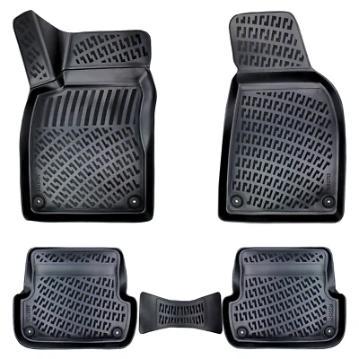 Tapetes forros de coche para Audi A4 2001-2004 B6 alfombras de coche de alta resistencia para todas las estaciones Foto 1 de 4