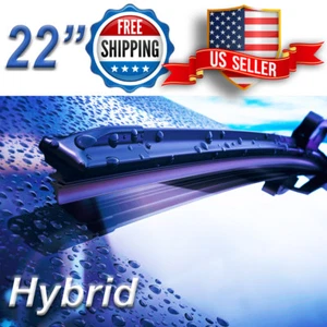 22" Inch Wiper Blades All Season Windshield J-HOOK Hybrid Style *Premium Quality - Picture 1 of 9