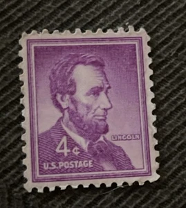 1954, VERY Rare, Purple, Mint, Never Hinged, Original Gum, gorgeous Stamp! - Picture 1 of 2