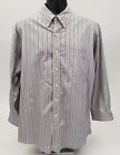 Brooks Brothers Makers Long Sleeve Shirt Size 16 - 2 Made in USA Relaxed Striped