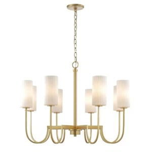 Maxim Lighting 32008SWSBR Town and Country - 8 Light Chandelier-22.5 Inches Tall - Picture 1 of 3