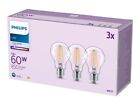 15270631000 Signify Philips LED Classic LED-Lampe Form: A60 klar Finish E27  ~D~