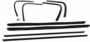 NEW 1974 Buick Electra 225 2 Door Hardtop Beltline Weatherstrip Set - Bild 1 von 1