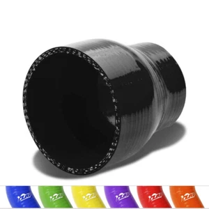 3.5'' to 4 Inch Coupler Silicone Hose Straight Reducer Intercooler Pipe 3-Ply - Foto 1 di 5