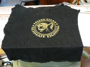 Muay Thai Ultimate Fighting Shirt Swatch for Framing - Picture 1 of 3
