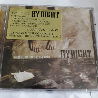 BY NIGHT SHAPE OF DESPERATION CD NEW SWEDEN METAL FREE UK POST - Image 1 of 2