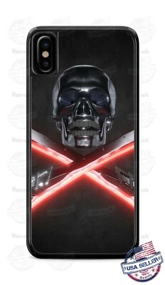 Terminator Metal Skull with Sword Phone Case Cover For iPhone Samsung LG Google - Image 1 of 4