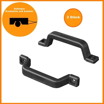 2x Handgriff - Rangiergriff - Griff - Haltegriff -  Lochabstand 160mm - Anhänger - Bild 1 von 4