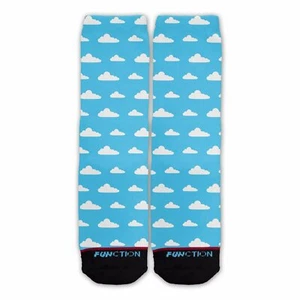 Function - All Over Cloud Pattern Fashion Sock - Picture 1 of 4