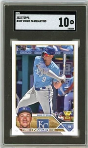 VINNIE PASQUANTINO - Royals - 2023 Topps Rookie Cup RC #302 - SCG 10 GM - Picture 1 of 2