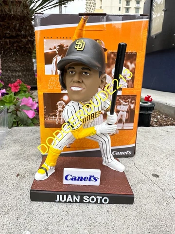 Juan Soto Shuffle Bobblehead SGA San Diego SD Padres 4/13/23 New In Box Cover
