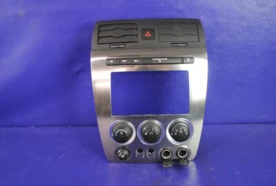 06-10 Hummer H3 H3T Dash Air Vents Radio AC Heater Climate Control Panel Bezel Foto 1 de 4
