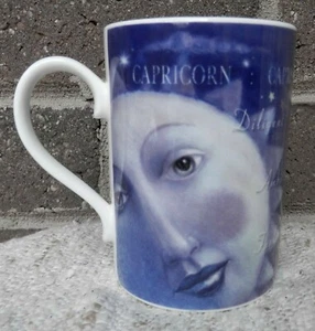 Portmeirion England Steinbock Rob Scotton Sternzeichen Horoskop Becher Tasse Bone China  - Bild 1 von 9
