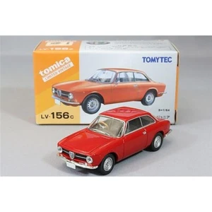 New TOMICA LIMITED VINTAGE NEO LV-156c Alfa Romeo GT1600 Junior Red from Japan - Picture 1 of 8