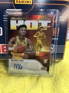 Maxwell Lewis Auto NBA HOOPS #HSR-ML 2023-24 Hot Signatures - Bild 1 von 3