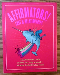 EUC Knock Knock "Affirmators!  Liebe & Beziehungen" 50 Affirmationskarten - Bild 1 von 4